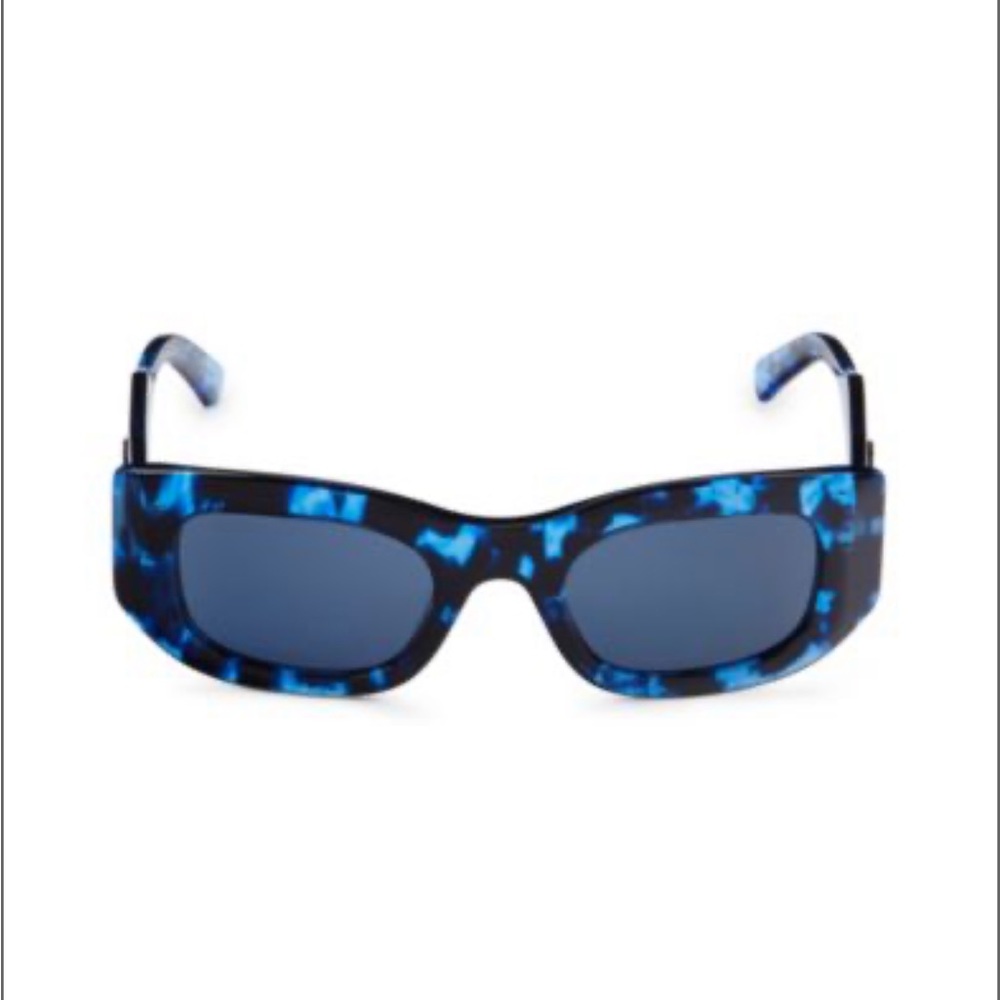 Balenciaga 51MM Rectangle Sunglasses